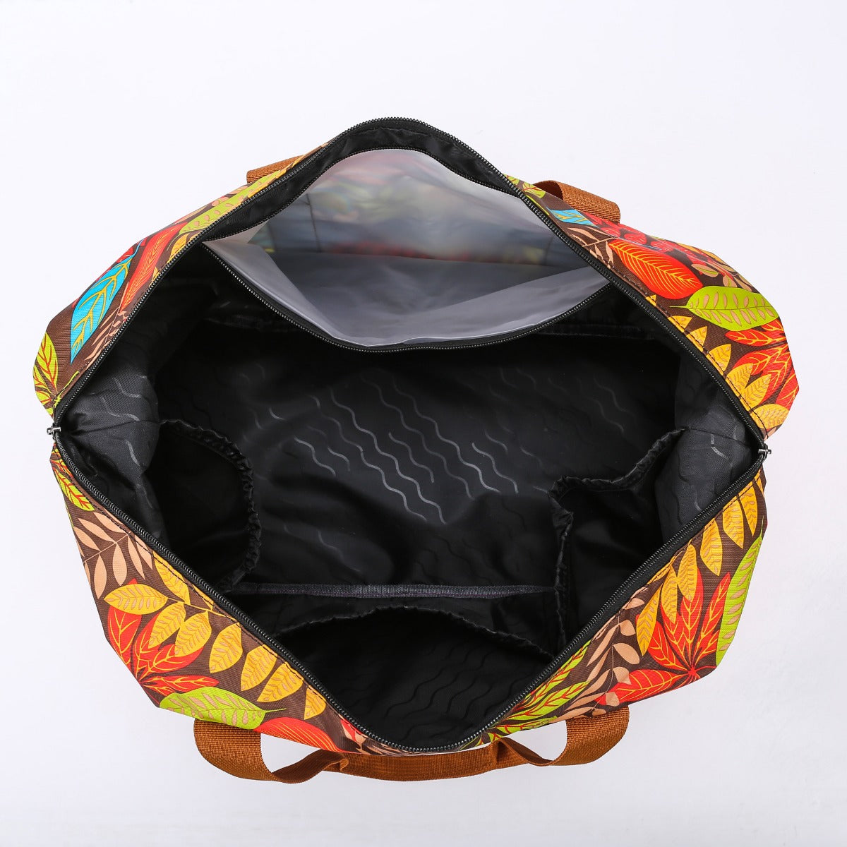 Canvas Printed Travel Bag - MARIGOLD