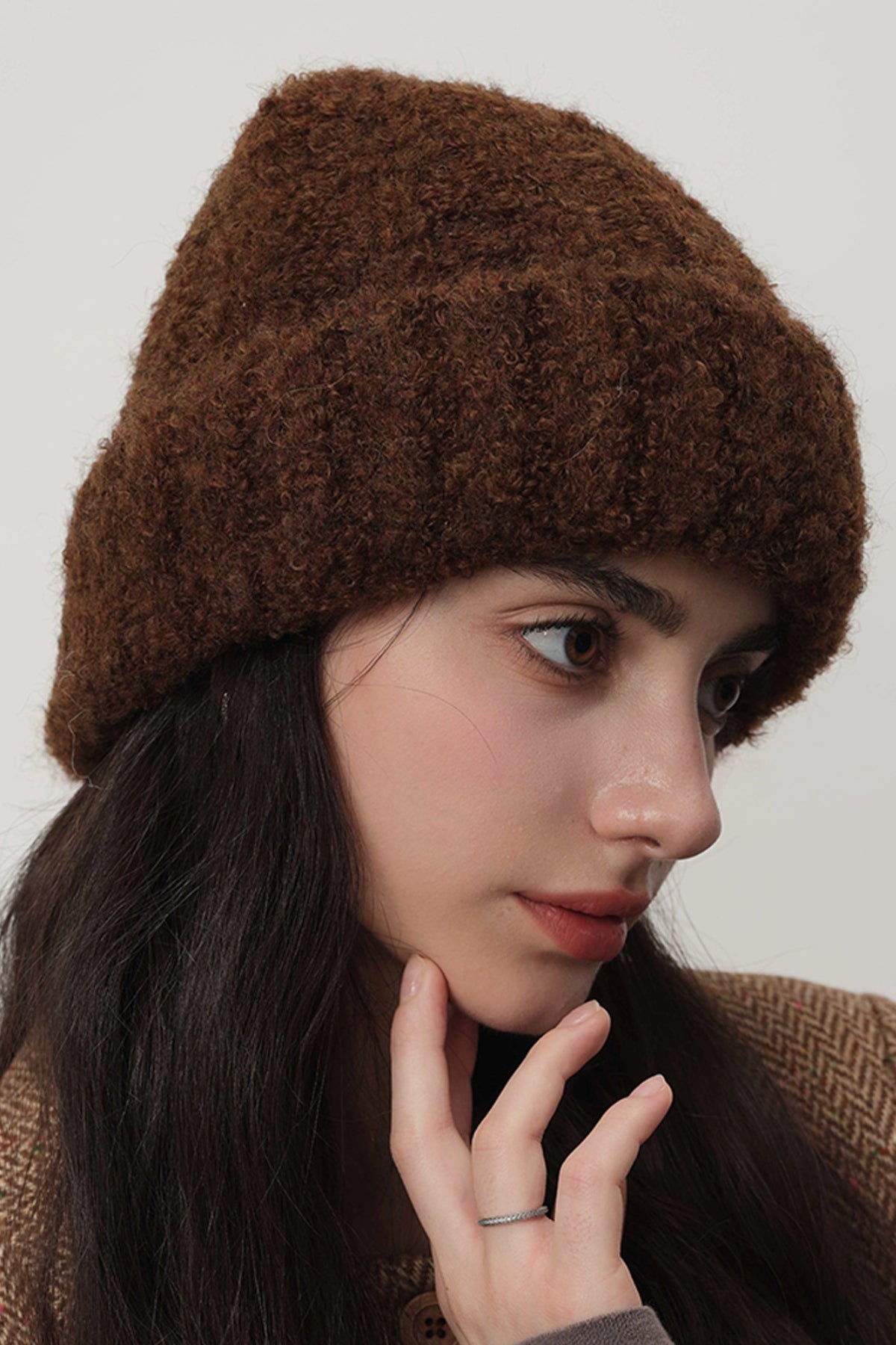 Thermal Knit Beanie (Solid Colors) - MARIGOLD