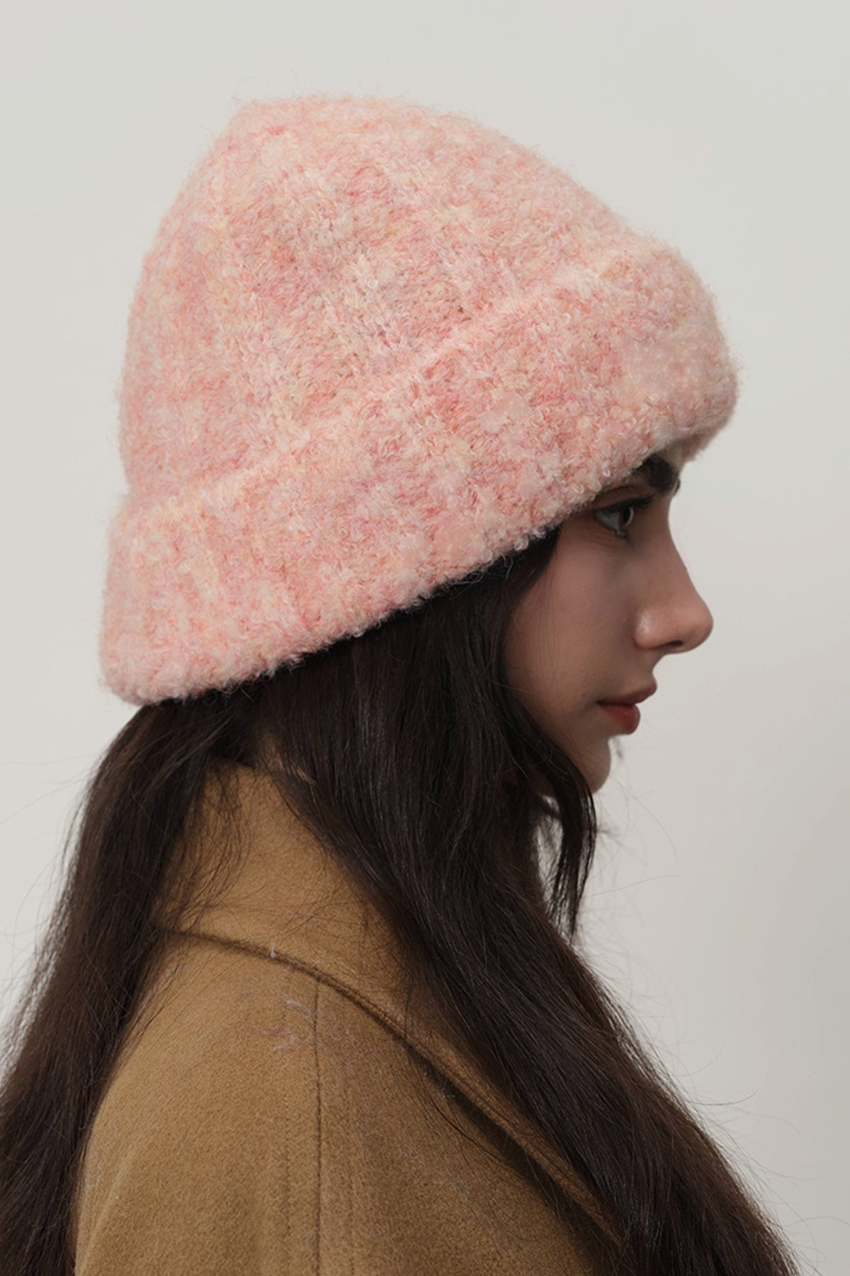 Thermal Knit Beanie (Solid Colors) - MARIGOLD