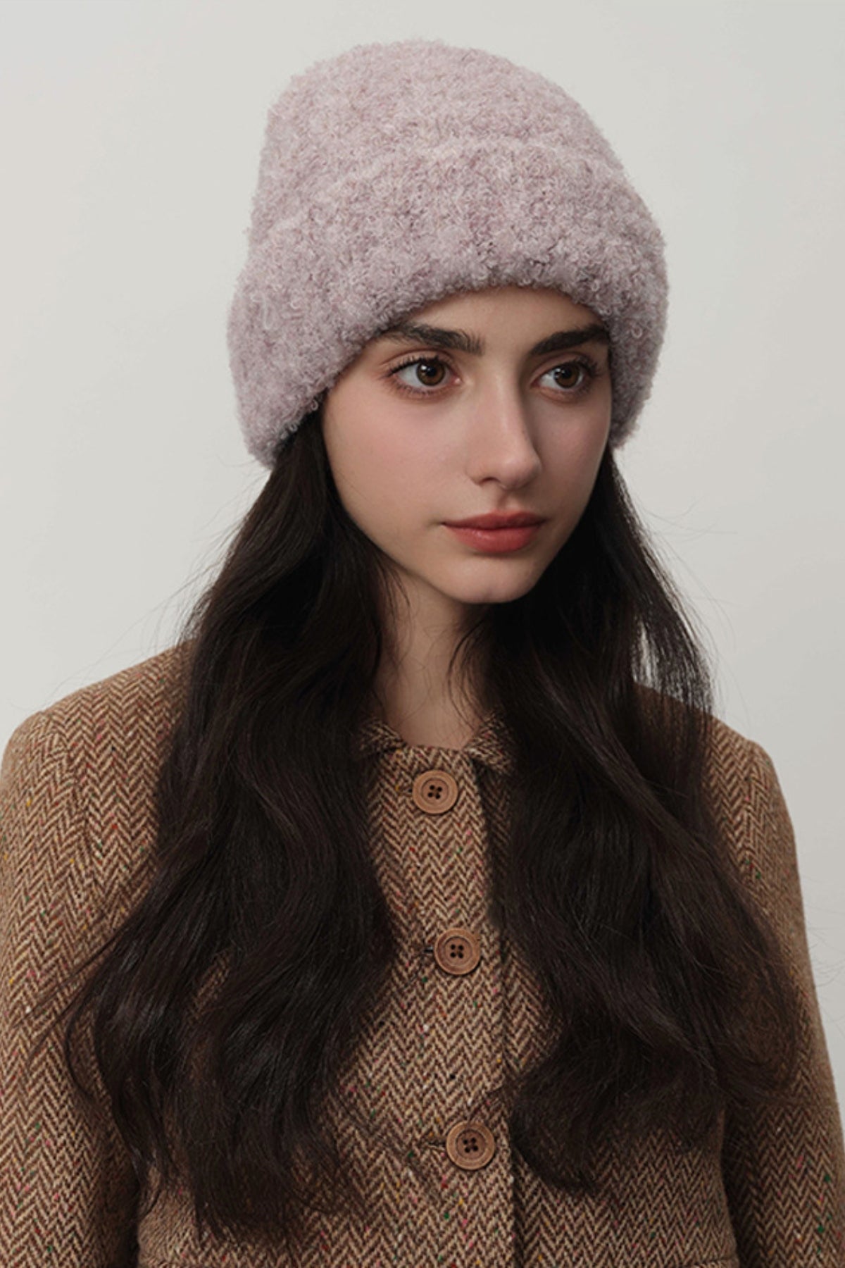 Thermal Knit Beanie (Solid Colors) - MARIGOLD