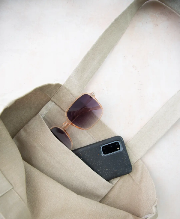 Australian Wildflowers Organic Cotton Tote Bag With Pocket