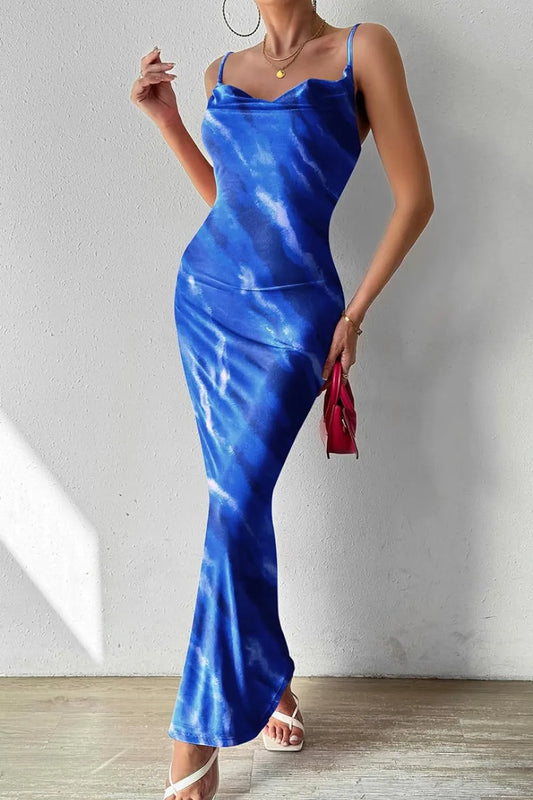 Royal Blue Maxi Cami Dress