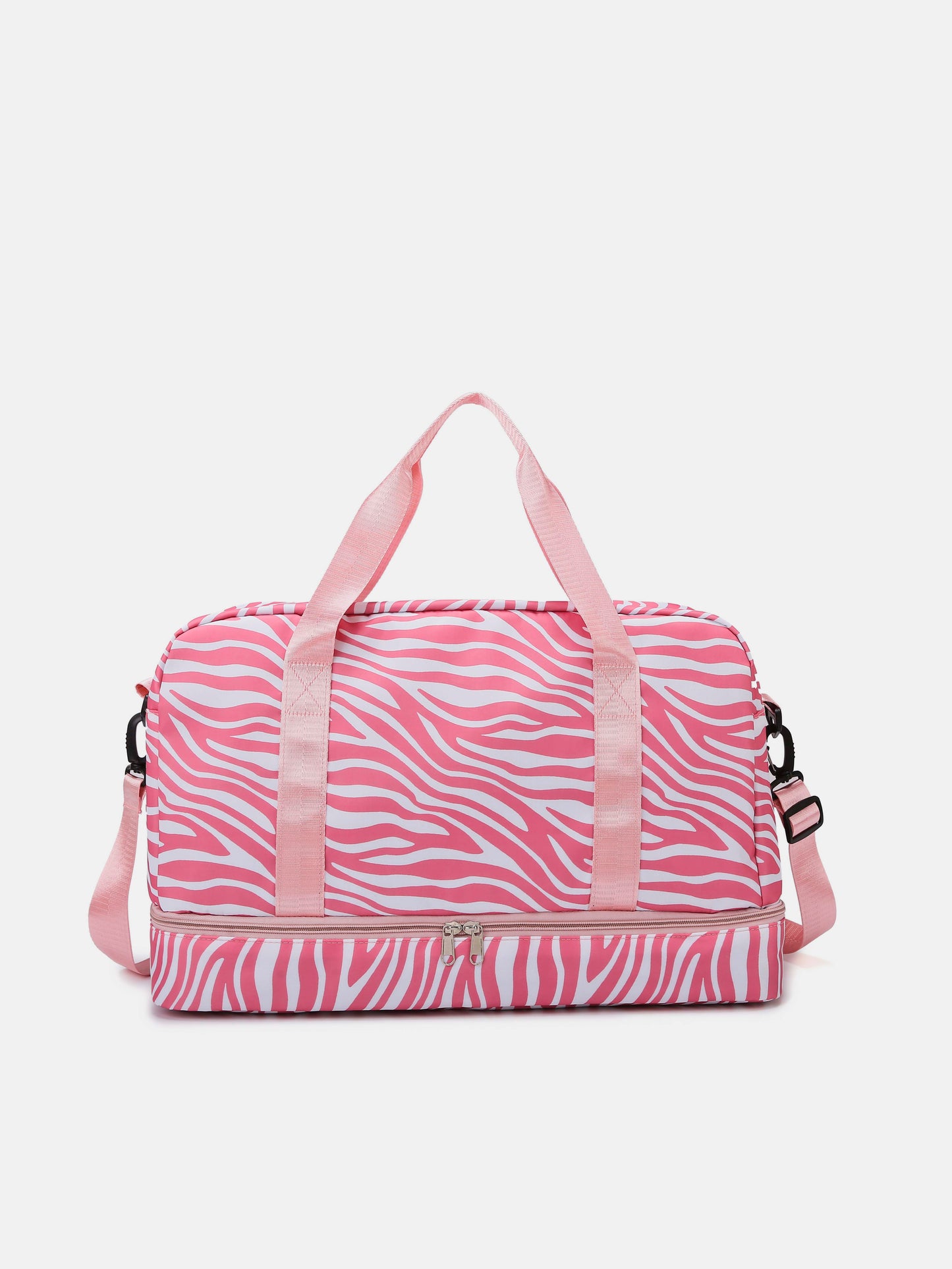 Oxford Cloth Leopard Travel Bag - MARIGOLD