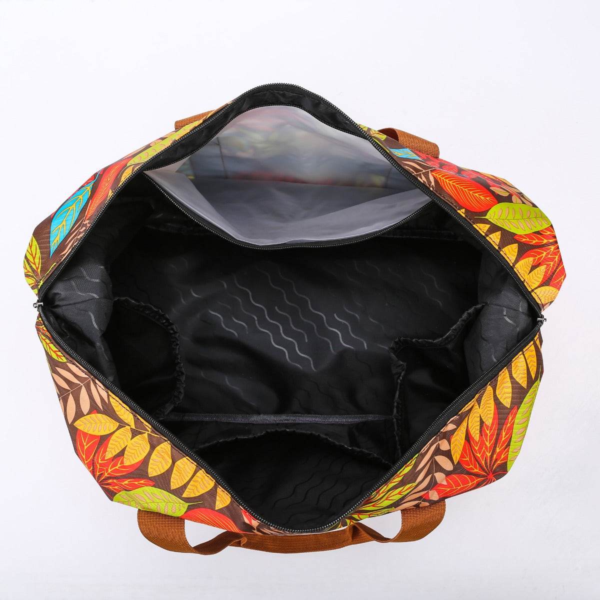 Canvas Printed Travel Bag - MARIGOLD