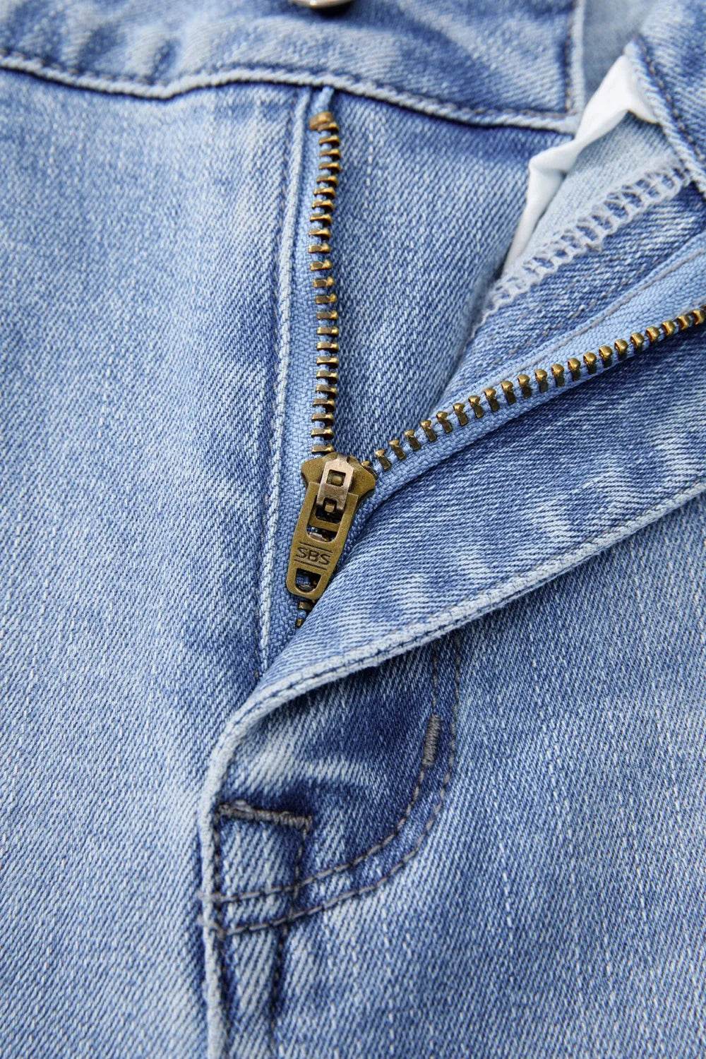 Mineral Wash Raw Hem High Waist Flared Jeans - MARIGOLD