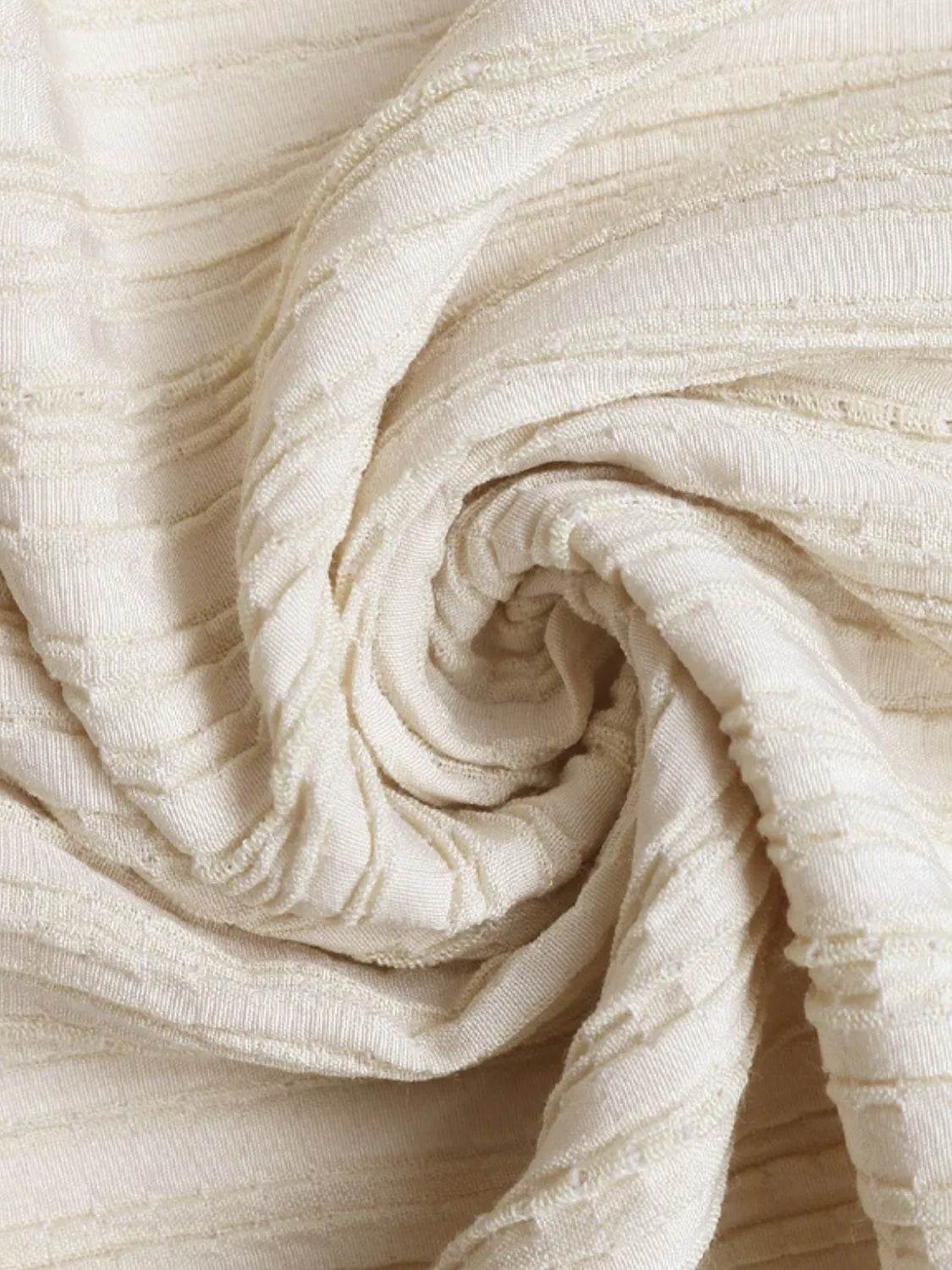 Neutral Button-Detail V-Neck Midi Tank Dress - MARIGOLD