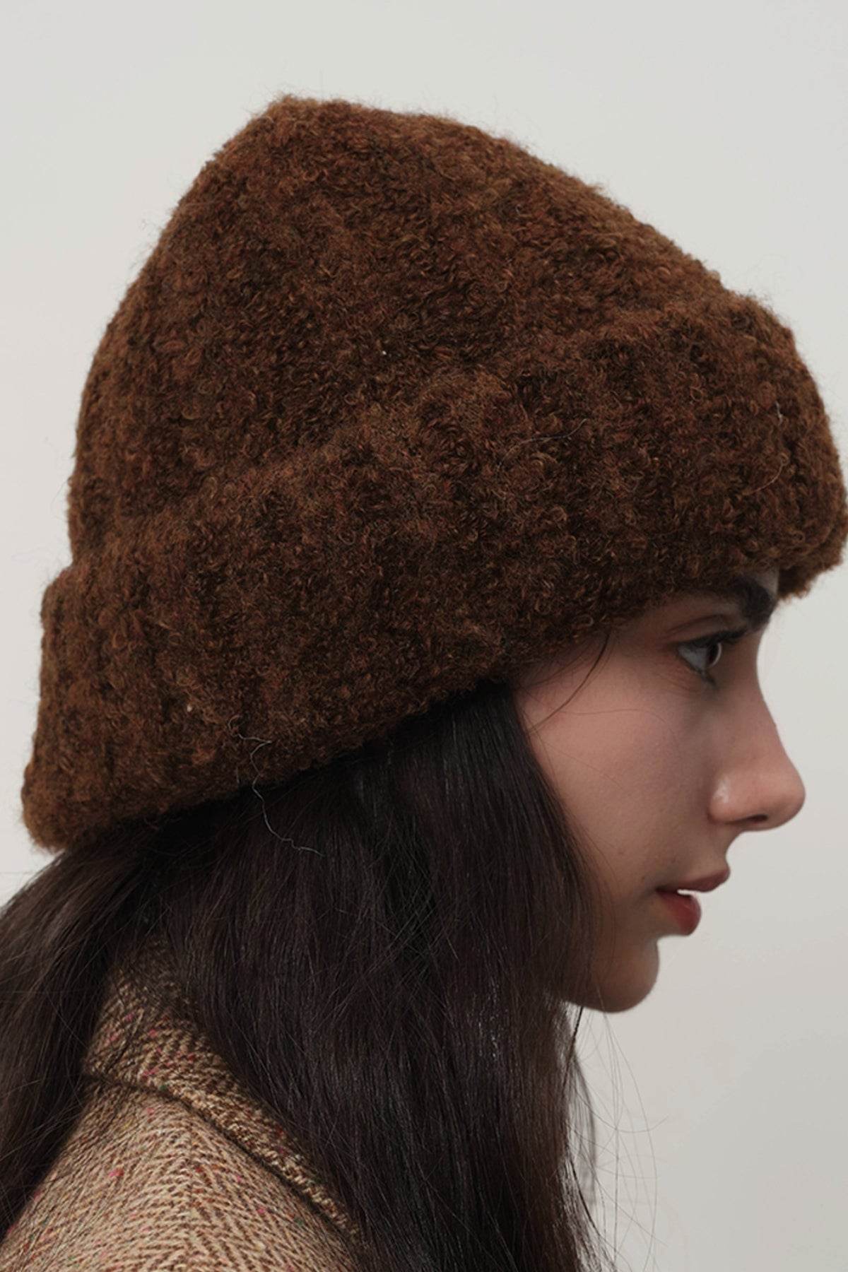 Thermal Knit Beanie (Solid Colors) - MARIGOLD