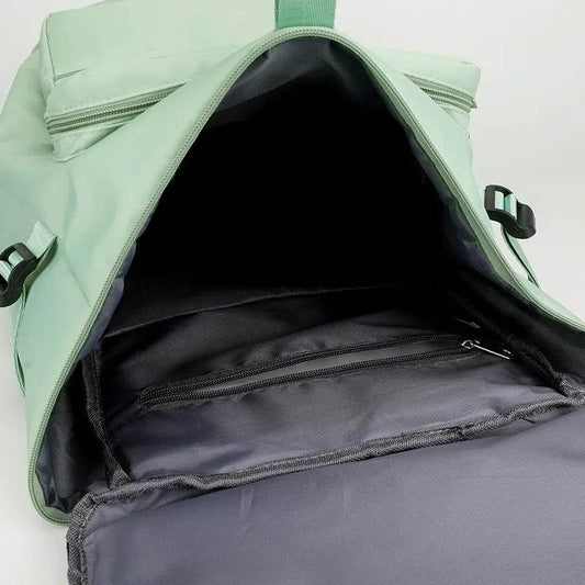Multi Pocket Travel Backpack Bag - MARIGOLD