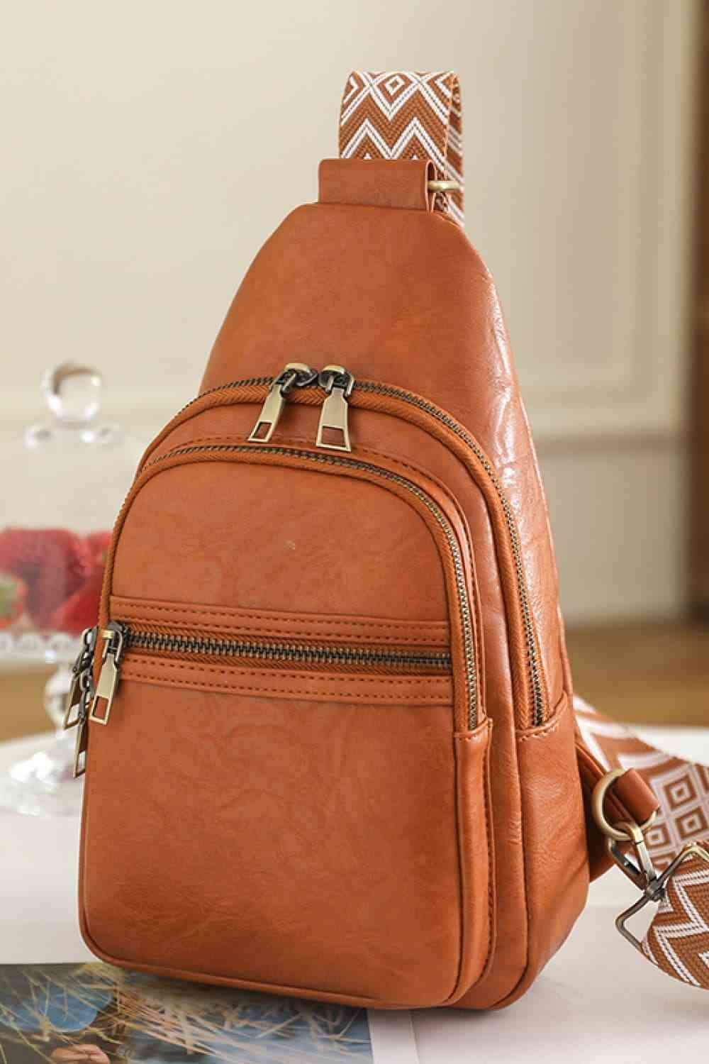 Chic Sling Crossbody Bag - MARIGOLD