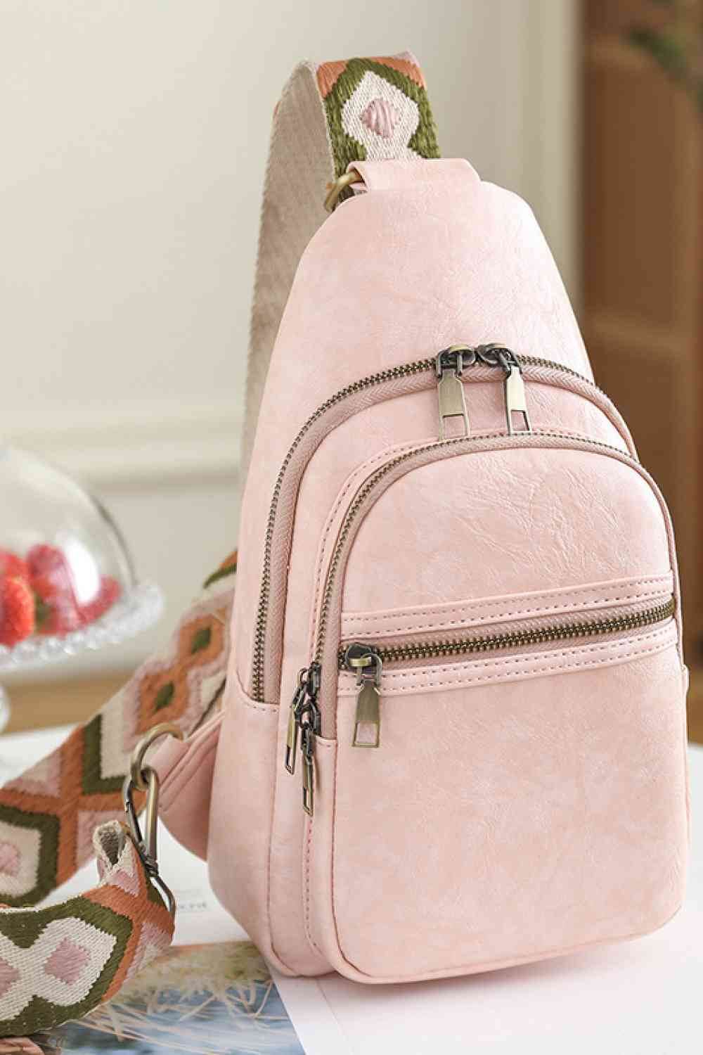 Chic Sling Crossbody Bag - MARIGOLD