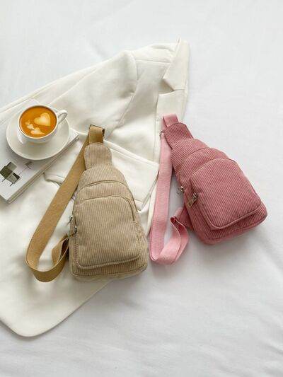 The Corduroy Crossbody Sling - MARIGOLD