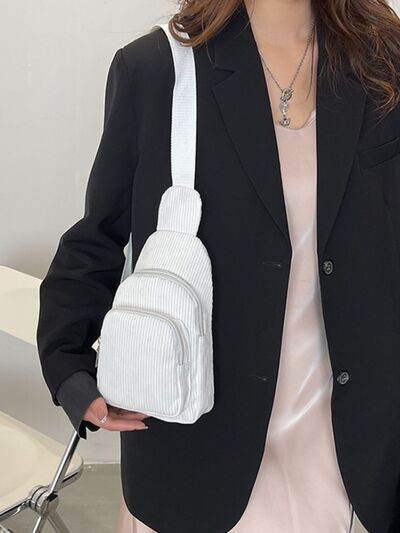 The Corduroy Crossbody Sling - MARIGOLD