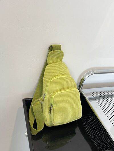 The Corduroy Crossbody Sling - MARIGOLD