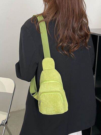 The Corduroy Crossbody Sling - MARIGOLD