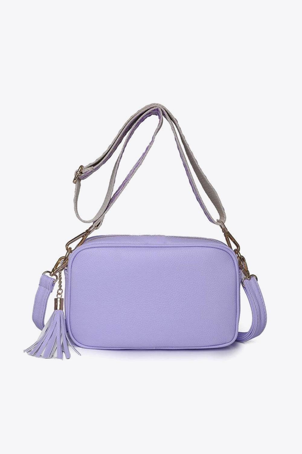 Minimalist Tassel Crossbody Bag - MARIGOLD