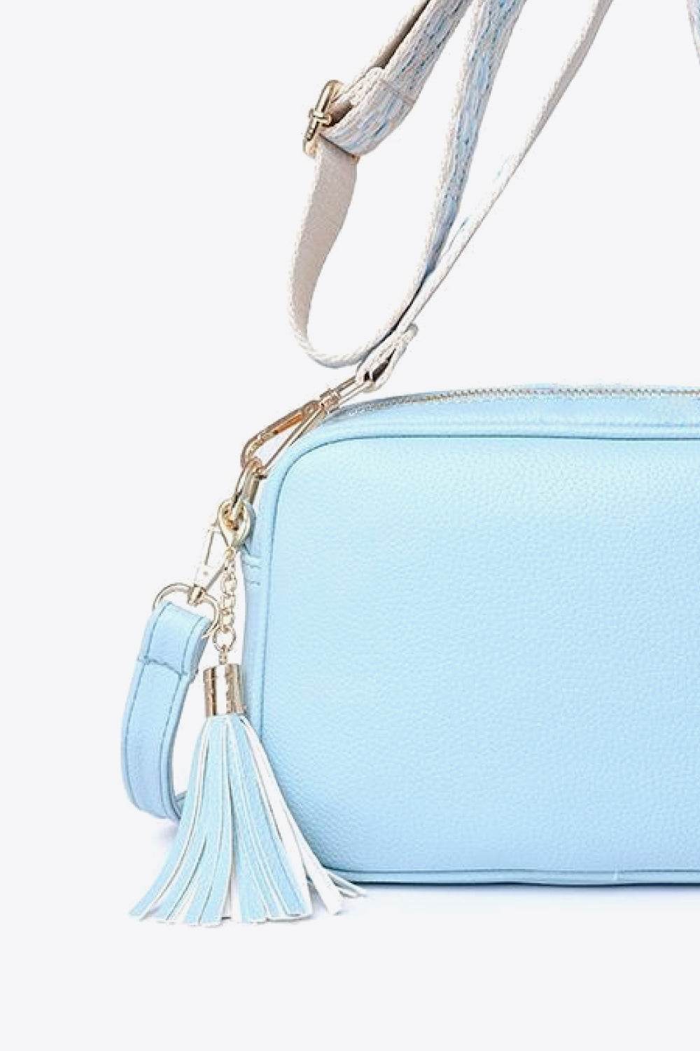 Minimalist Tassel Crossbody Bag - MARIGOLD
