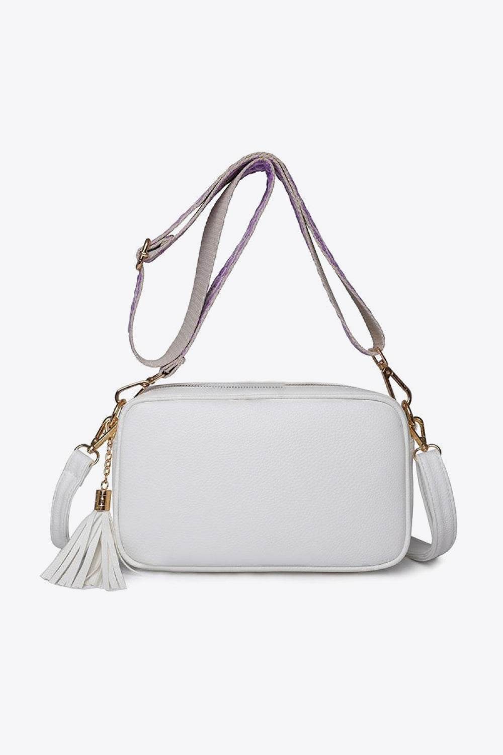 Minimalist Tassel Crossbody Bag - MARIGOLD