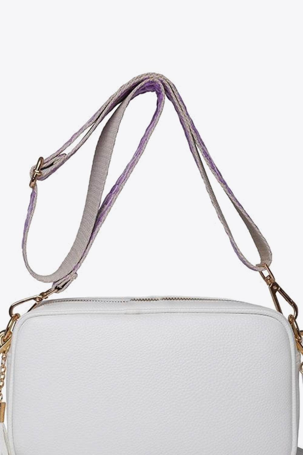 Minimalist Tassel Crossbody Bag - MARIGOLD