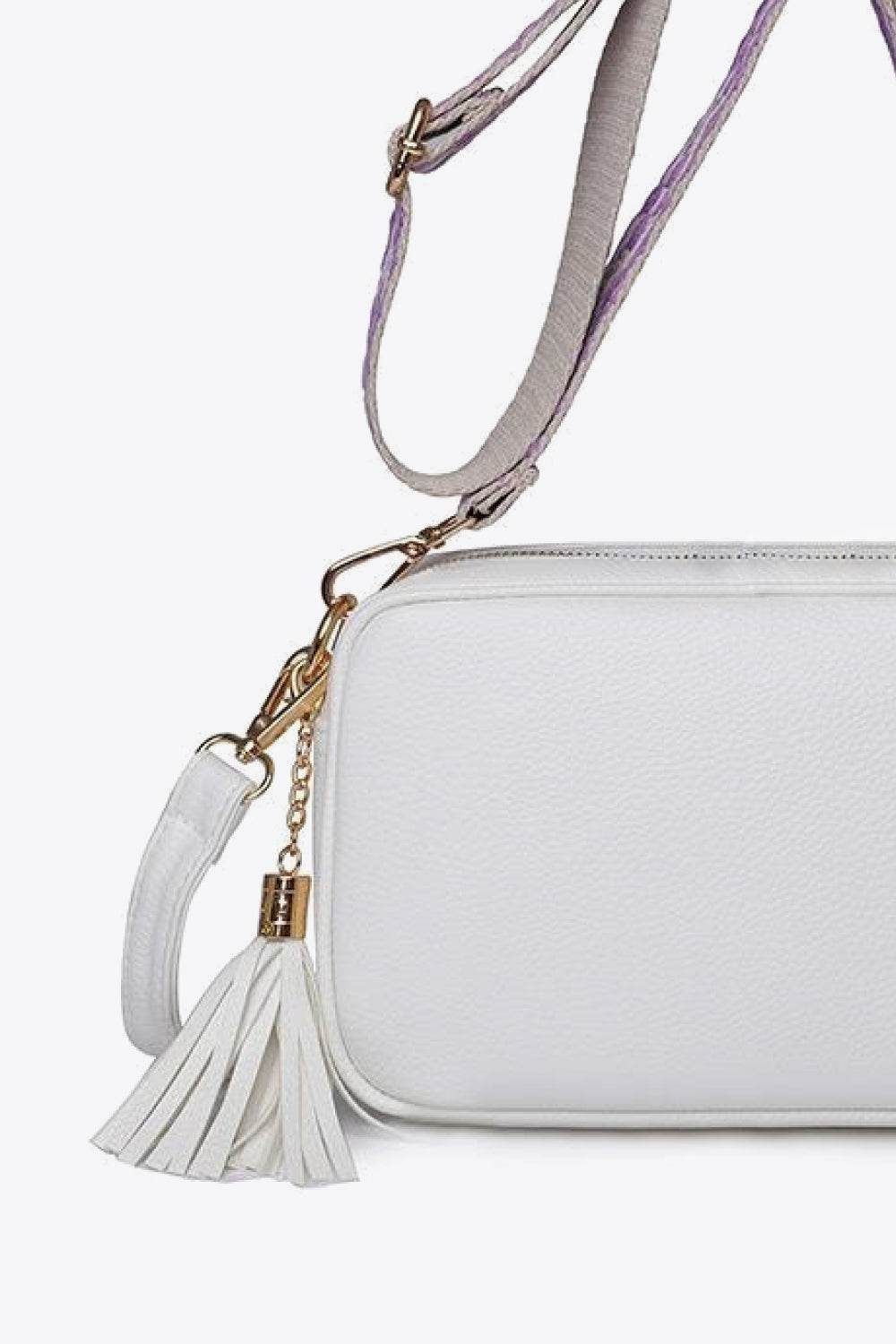 Minimalist Tassel Crossbody Bag - MARIGOLD
