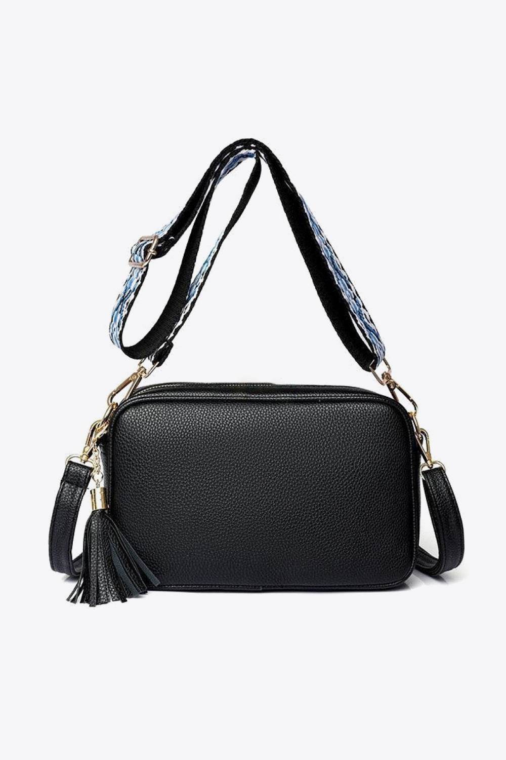 Minimalist Tassel Crossbody Bag - MARIGOLD