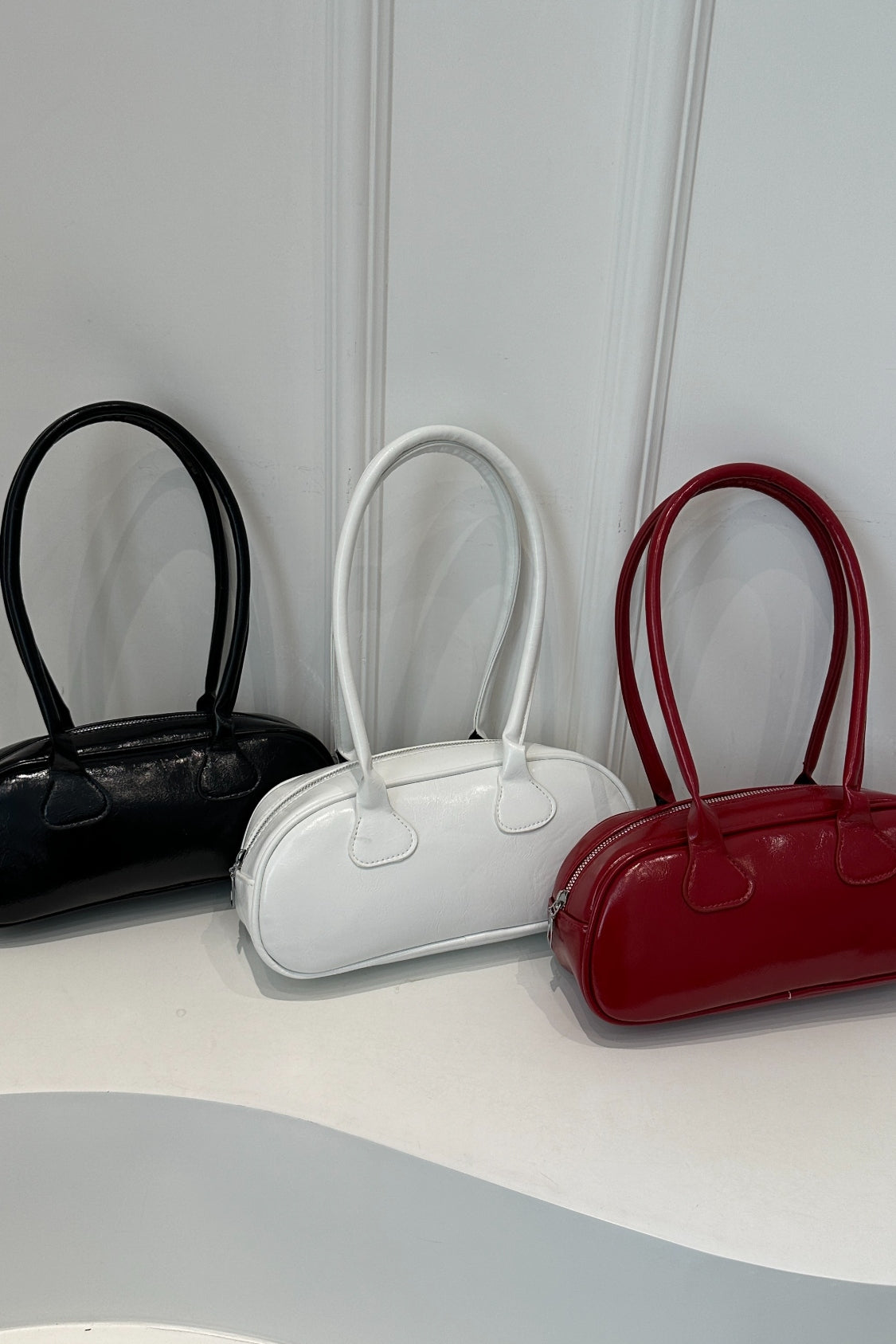 French Baguette Shoulder Bag - MARIGOLD