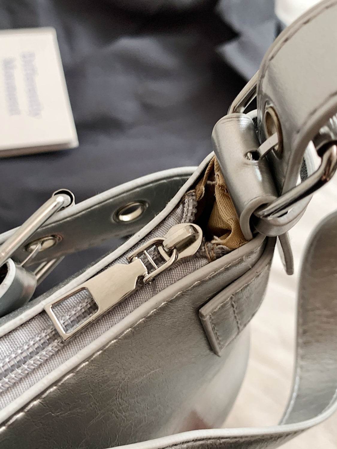 Buckle Shoulder Bag - MARIGOLD