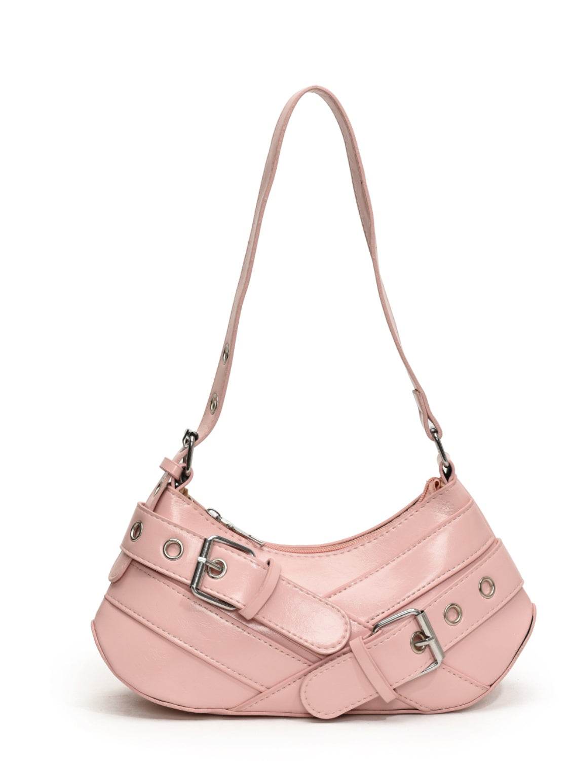 Buckle Shoulder Bag - MARIGOLD