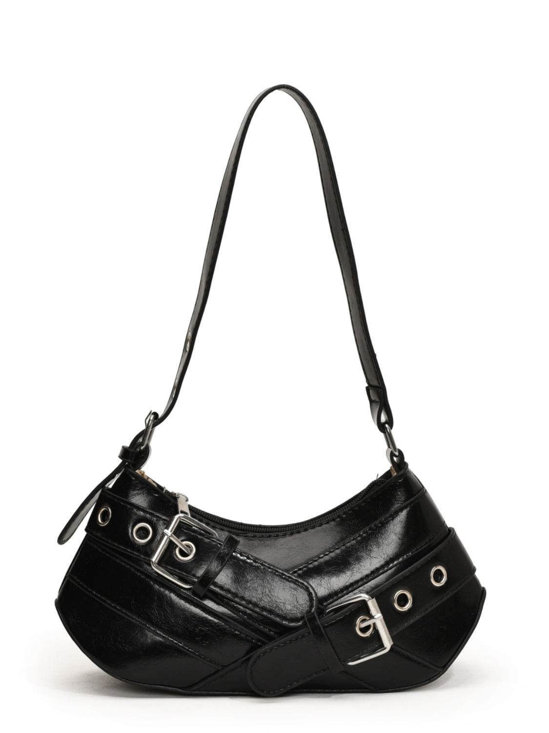 Buckle Shoulder Bag - MARIGOLD