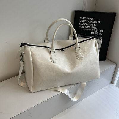 Chic Oversized Weekender Travel Bag - MARIGOLD