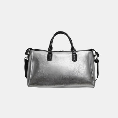 Chic Oversized Weekender Travel Bag - MARIGOLD
