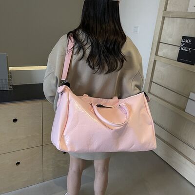 Chic Oversized Weekender Travel Bag - MARIGOLD