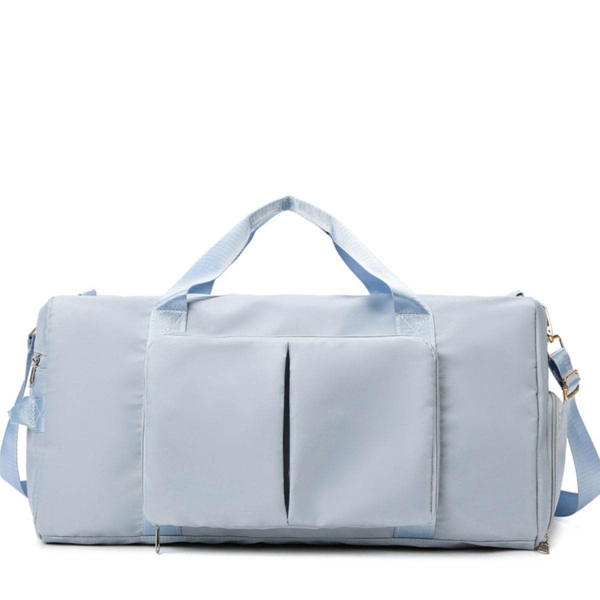 Dual Compartment Wet/Dry Travel & Gym Bag - MARIGOLD