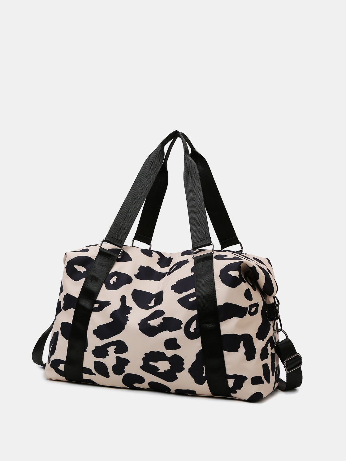 Oxford Cloth Leopard 2-Piece Bag Set - MARIGOLD