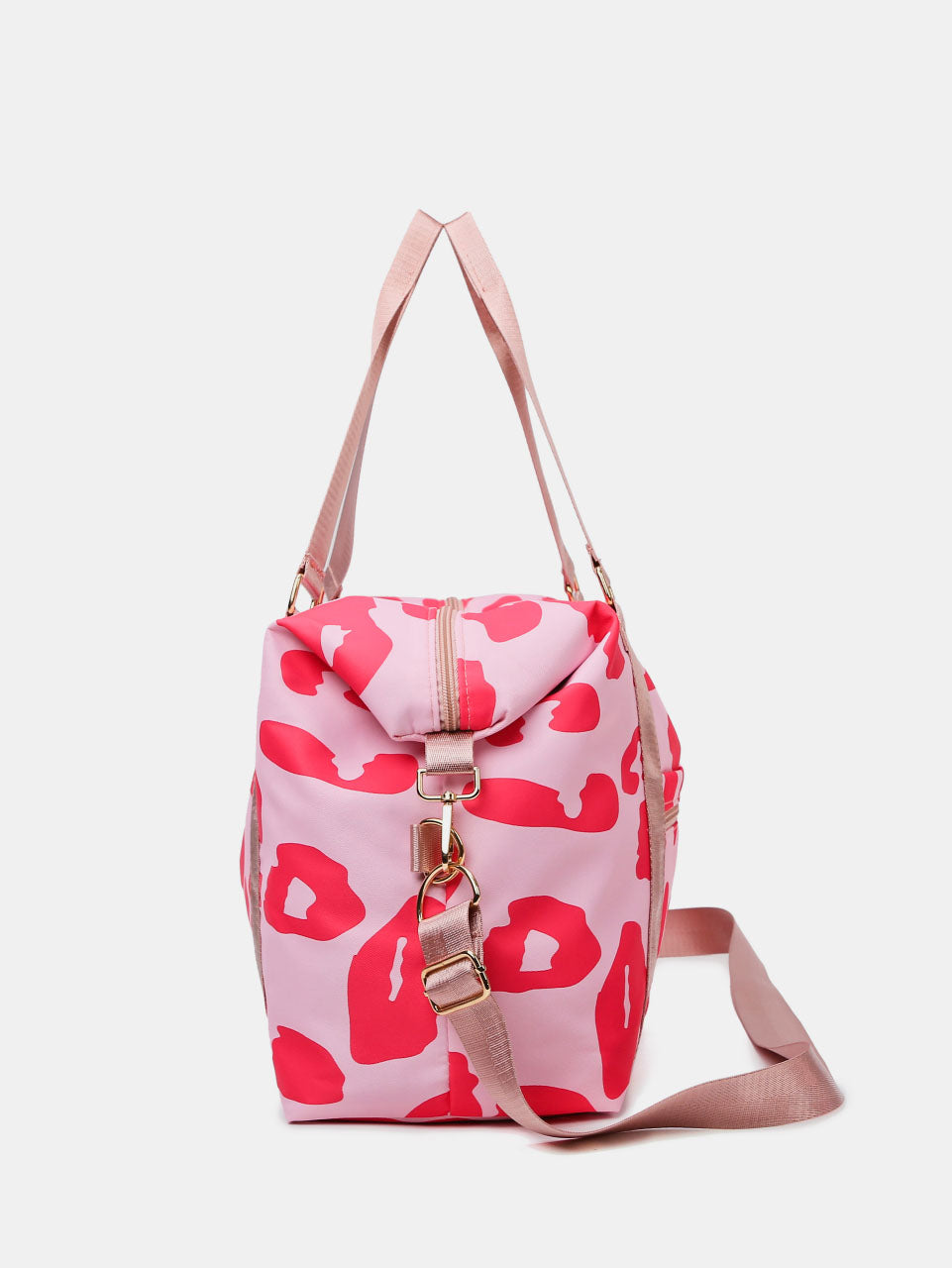 Oxford Cloth Leopard 2-Piece Bag Set - MARIGOLD
