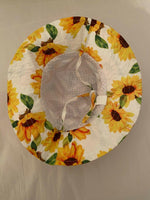 NEW Baby Kids Sunhat for ages 6 months to 2 years Size 50cm Sunflower Sun Hat