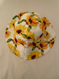 NEW Baby Kids Sunhat for ages 6 months to 2 years Size 50cm Sunflower Sun Hat