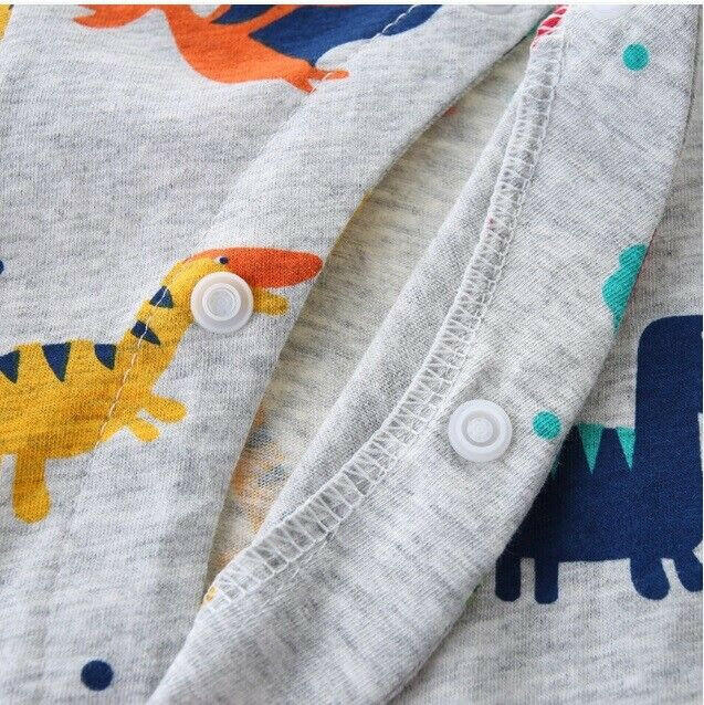 Baby Romper dinosaur baby romper - MARIGOLD