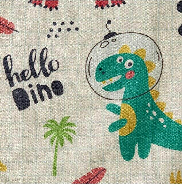 Dinosaur Kids Art & Cooking Apron - MARIGOLD
