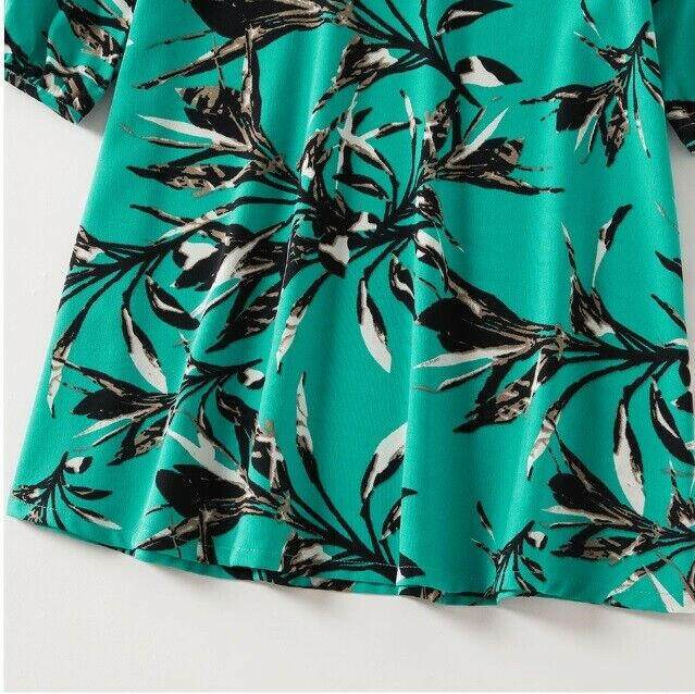 size 3-4 years new girls dress leaves green long sleeve girls dress - MARIGOLD