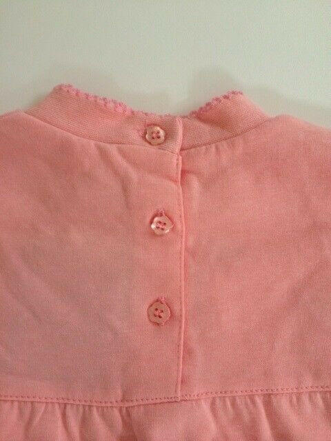 NEW Size 24 months Toddler Girls Top Pretty Pink Heart Flower Long Sleeve Top - MARIGOLD