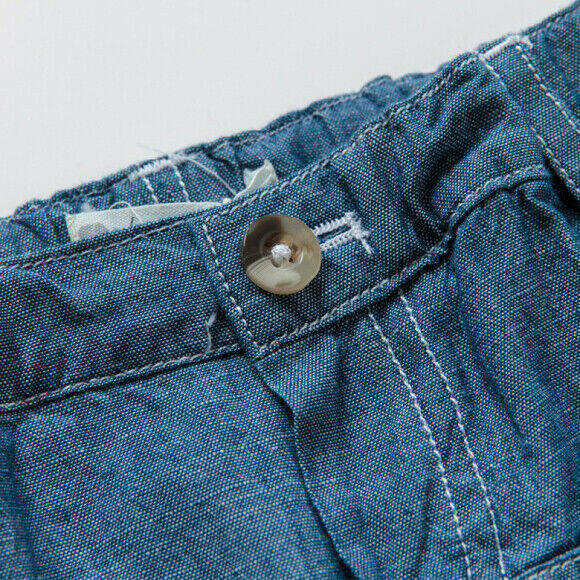 Size 3T New Boys Pants Boys Blue Chambray Pants Size 3 years 3T - MARIGOLD