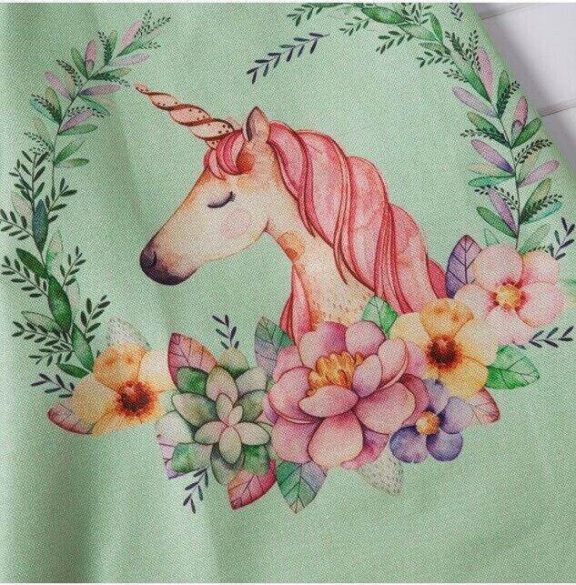 Flower Unicorn Kids Cooking and Art Apron - MARIGOLD