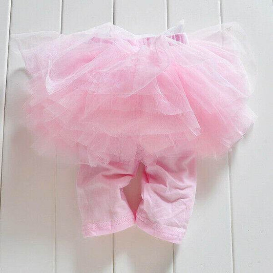 Pink Tutu Leggings - 3-6 Months - MARIGOLD