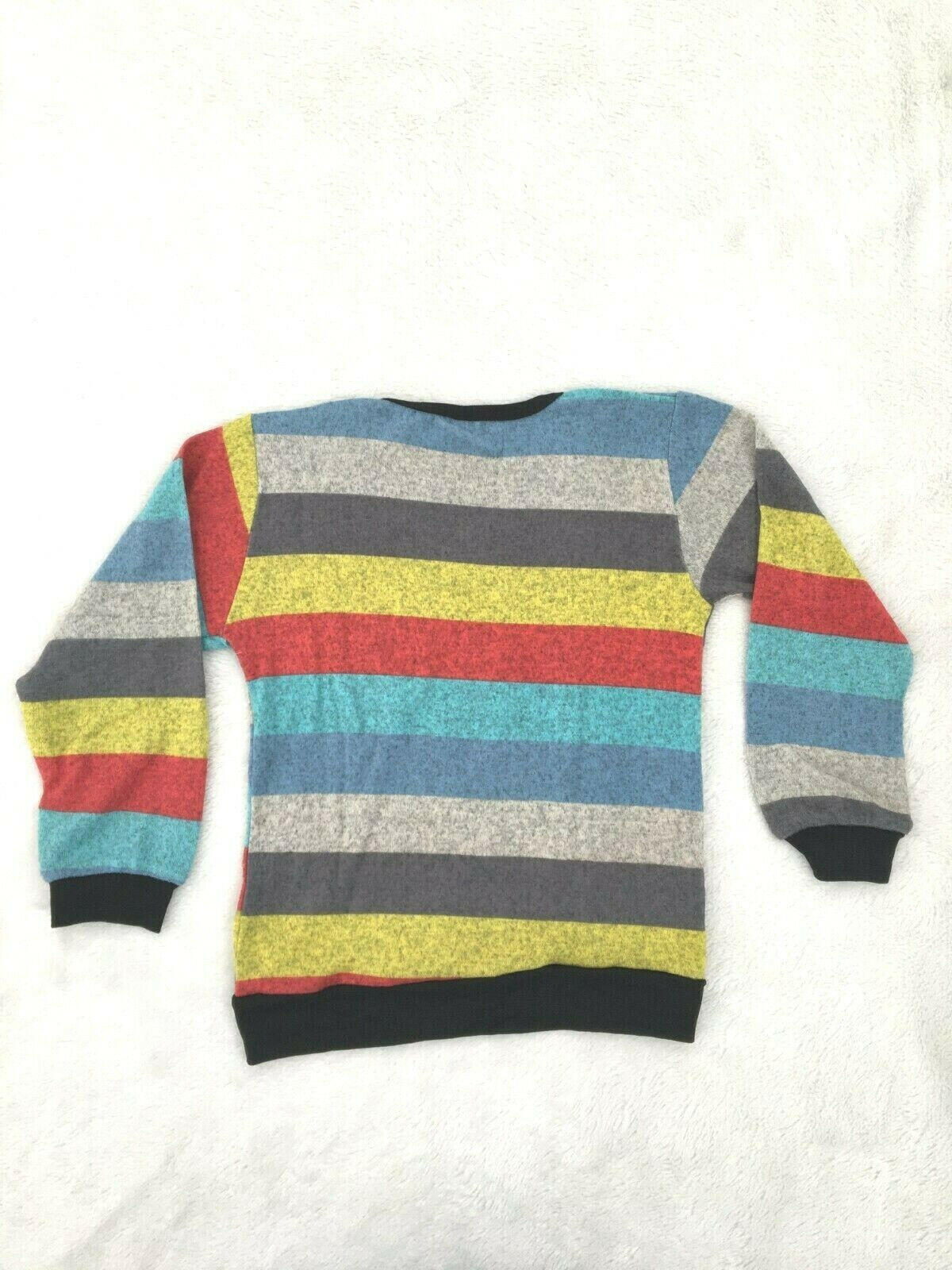 Boys Colour Striped Long Sleeve Top (2 Years) - MARIGOLD