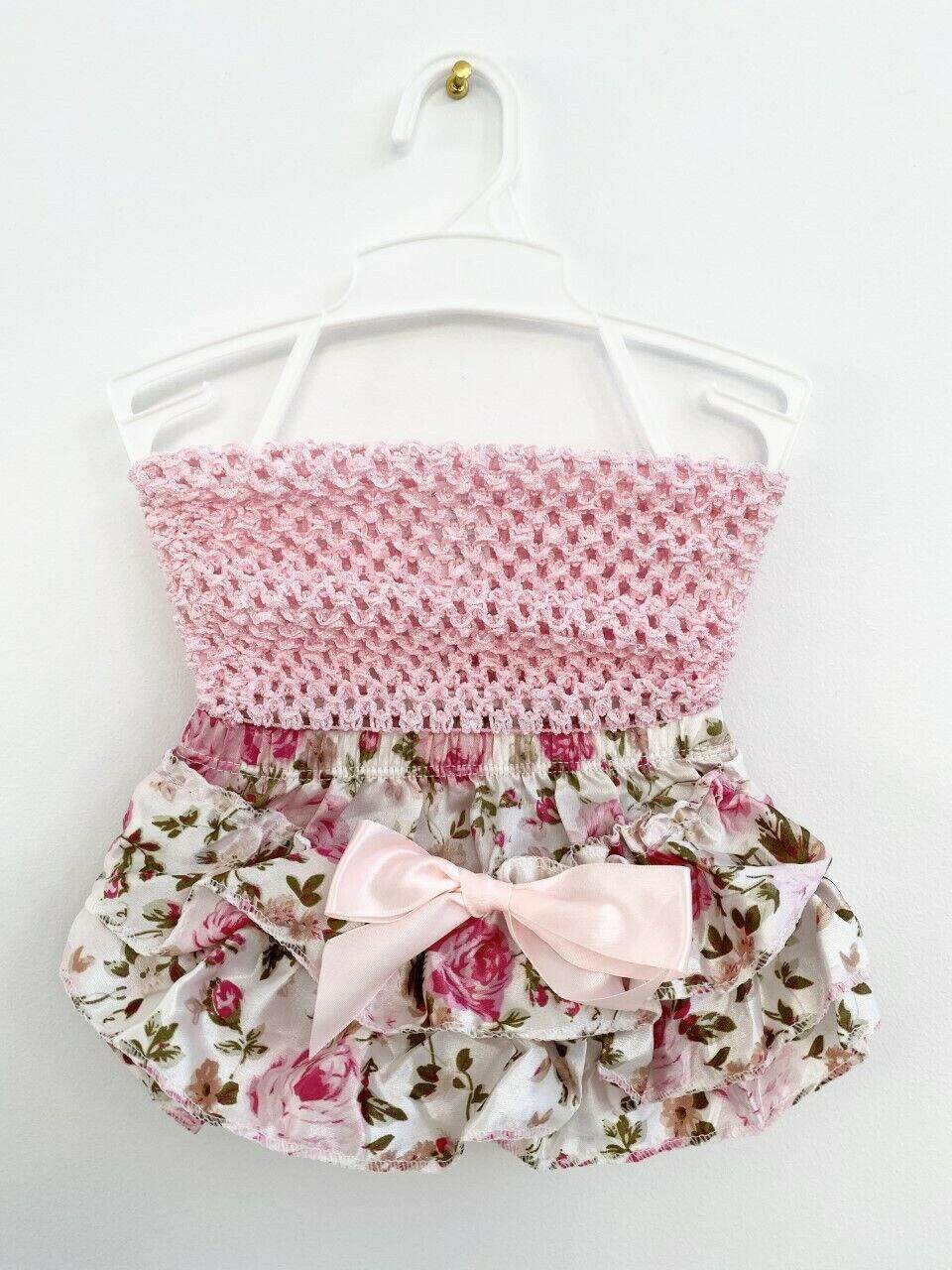 baby girls outfit new size 0-3 months rose baby girls top and bloomers set - MARIGOLD