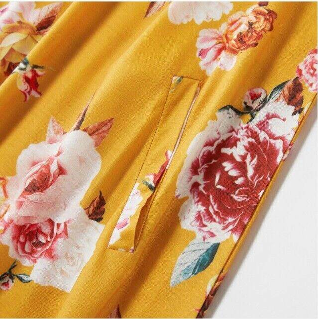 NEW Size 3/4/5 years Girls Dress Amber Rose Halter Neck Girls Dress - MARIGOLD