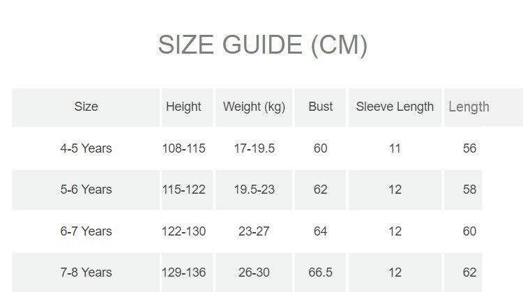 size 4/5/6 years new girls dress rainbow unicorn dark pink girls dress - MARIGOLD