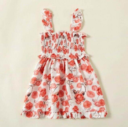 Girls Dress New Size 3-6m to 12-18m Rennaissance Rose Girls Dress -Select Size - MARIGOLD