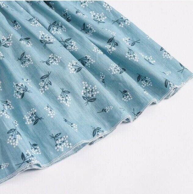 Girls Dress Size 6-9m/9-12m/12-18m/18-24m/2-3y New Blue Blossom Baby Girls Dress - MARIGOLD