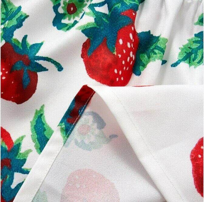 Size 3-6m to 18-24 months baby toddler girls dress strawberry dress & headband - MARIGOLD
